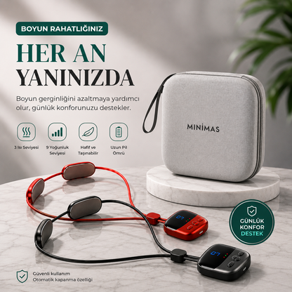 Minimas™ Akıllı Boyun Masaj Cihazı