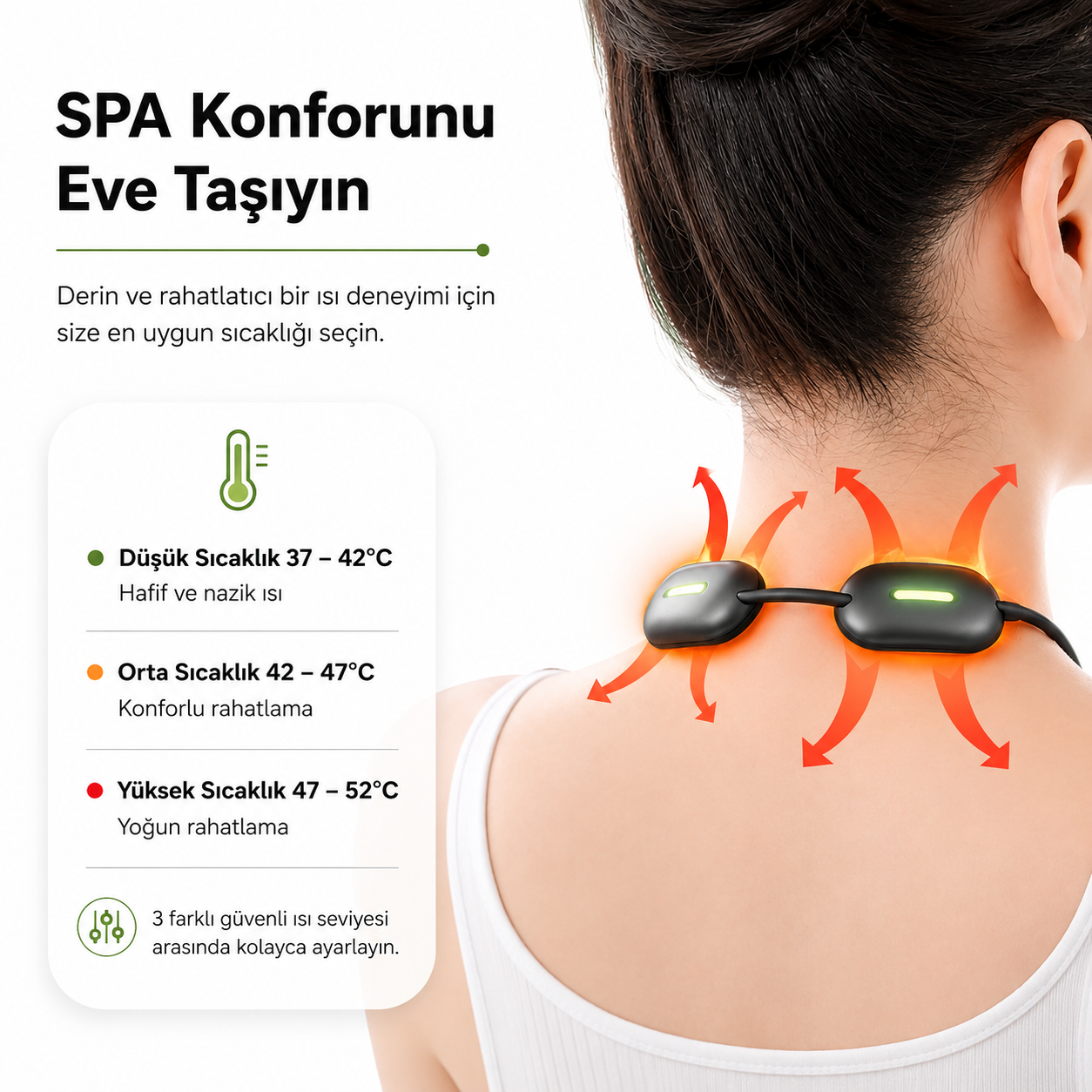 Minimas™ Akıllı Boyun Masaj Cihazı